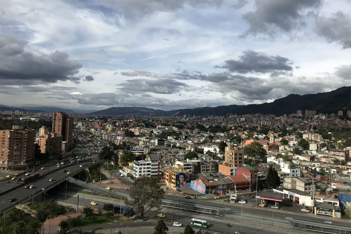 Panorámica de Bogotá