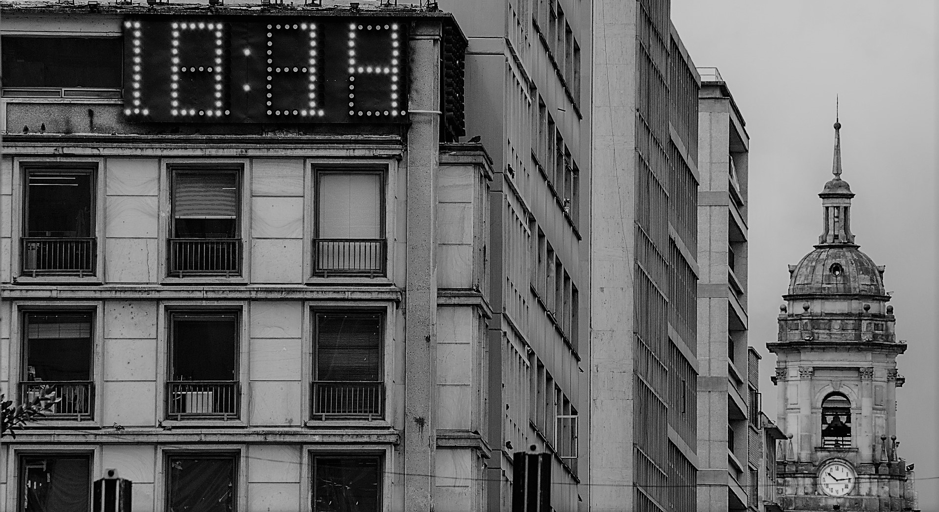 Imagen del edificio de El Tiempo en el centro de Bogotá