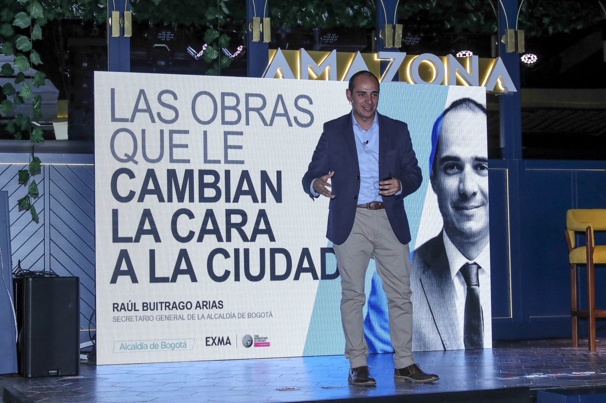 Secretario General de la Alcaldía de Bogotá en EXMA 2019 - Foto: Comunicaciones Alcaldía / Diego Bauman