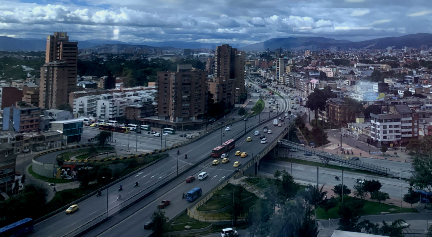 Panorámica de Bogotá