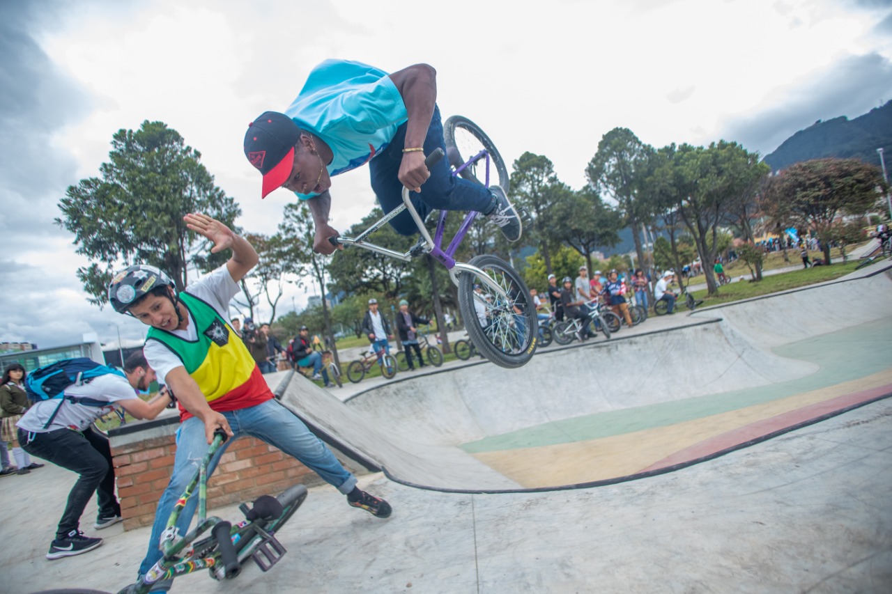 Skate park del parque Tercer Milenio