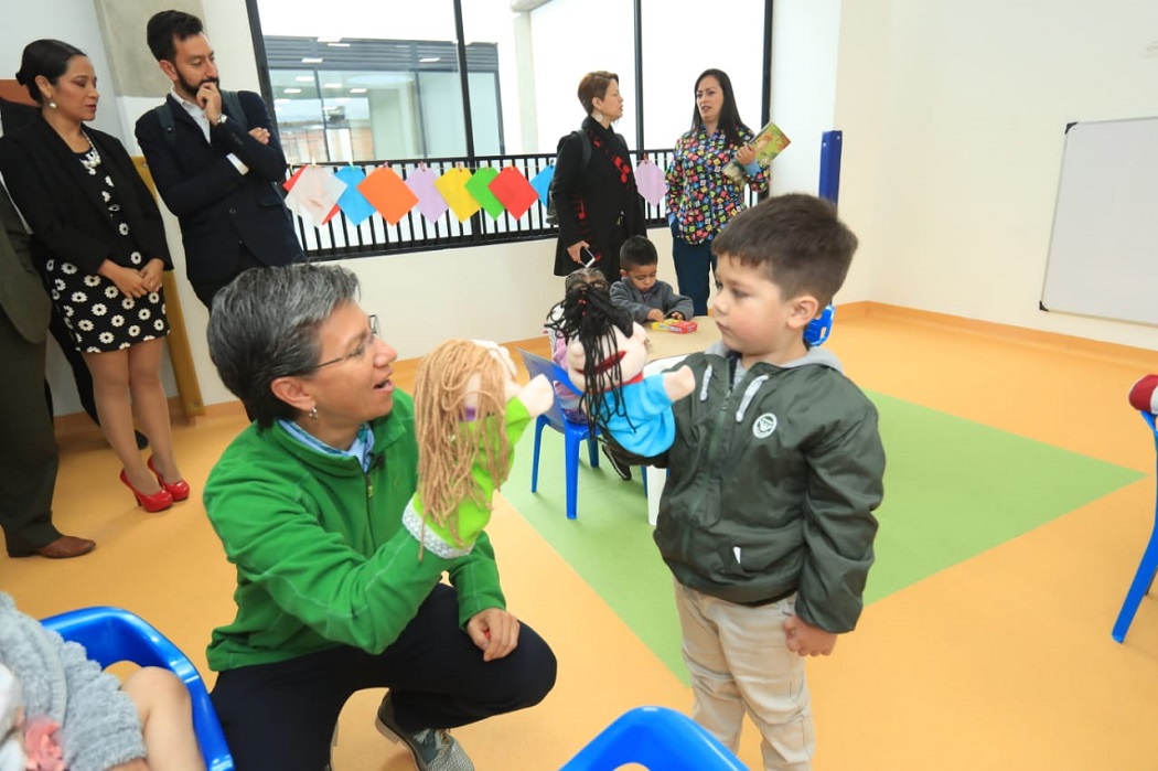 Alcaldesa ratifica compromiso con la primera infancia - Foto: Comunicaciones Alcaldía Bogotá 