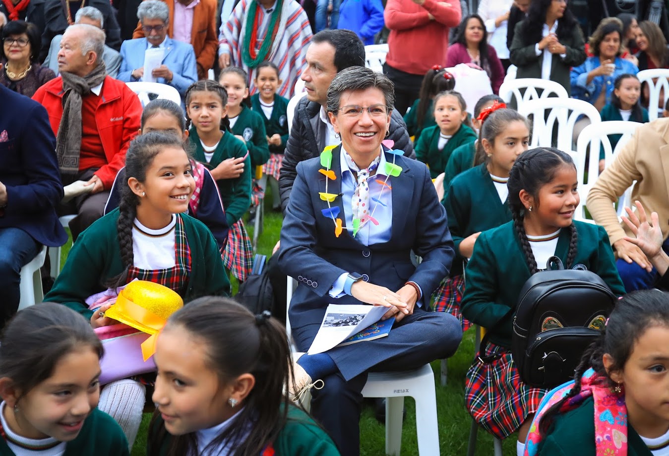 Alcaldesa Claudia López y el regreso a clases en Bogotá