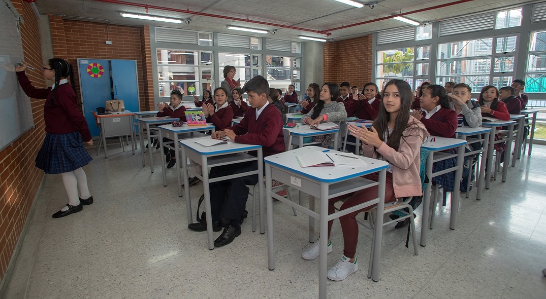 Calendario escolar no se afecta por alerta amarilla en zona del suroccidente - Foto: Comunicaciones Alcaldía Bogotá