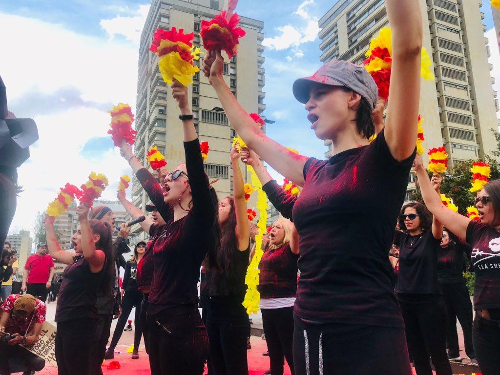 Manifestaciones para desincentivar las corridas de toros en Bogotá.