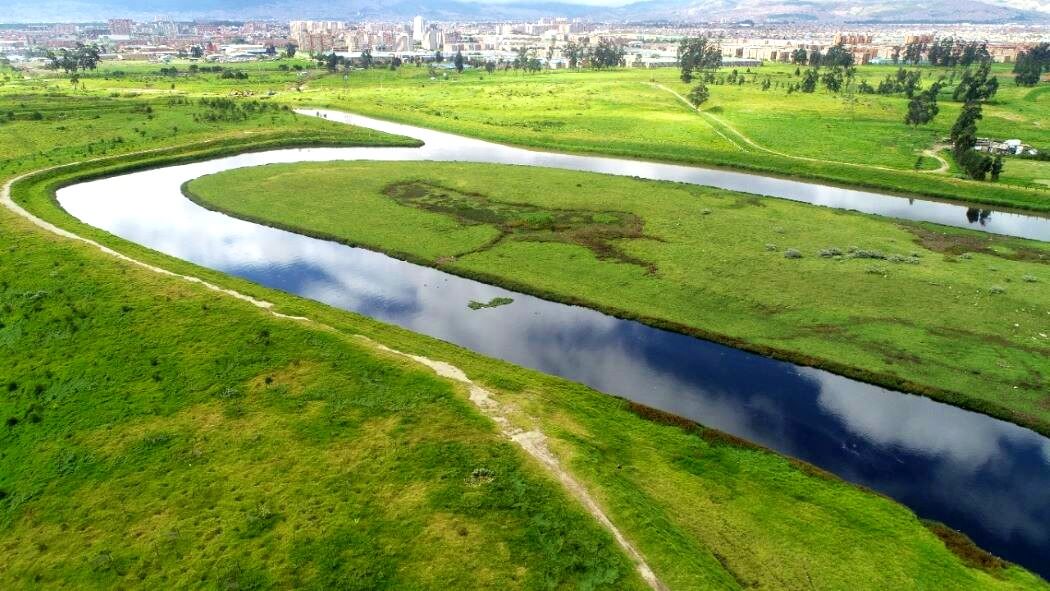 Imagen del Río Bogotá.