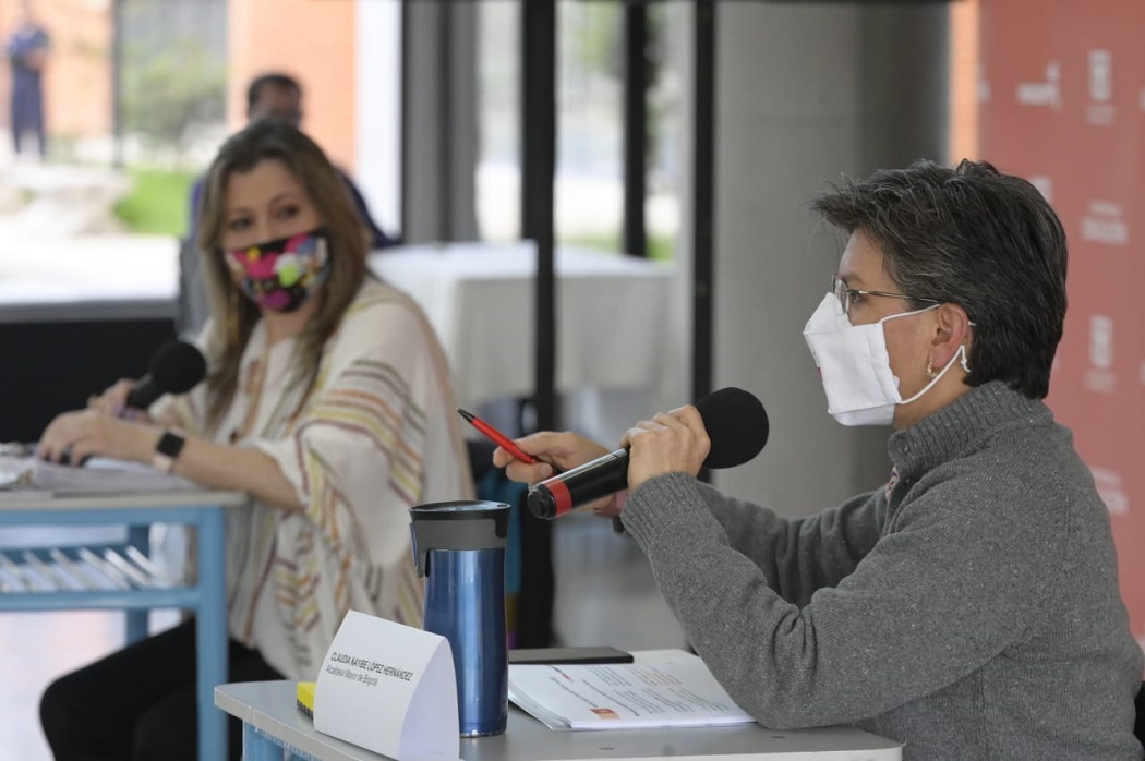 La alcaldesa lideró una nueva jornada de #DespachAndo con el sector de educación 