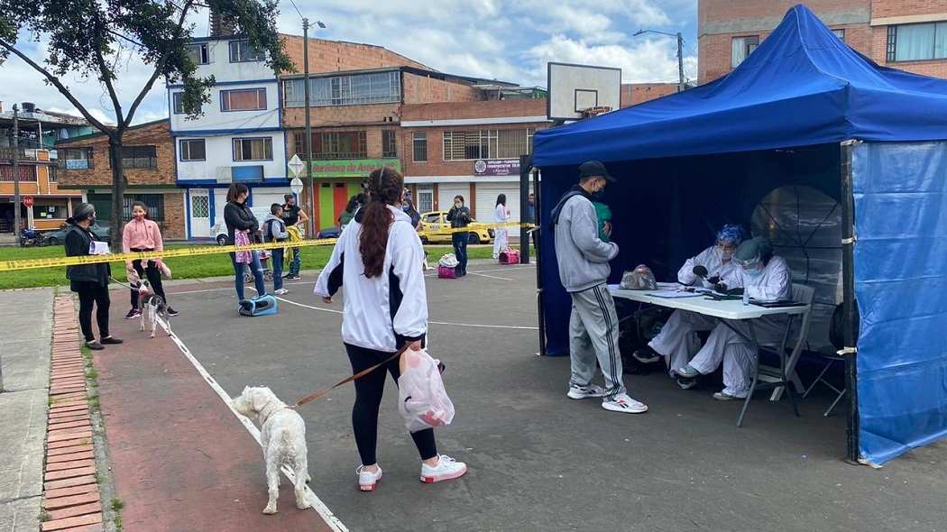 Imagen de una jornada de esterilización del Distrito