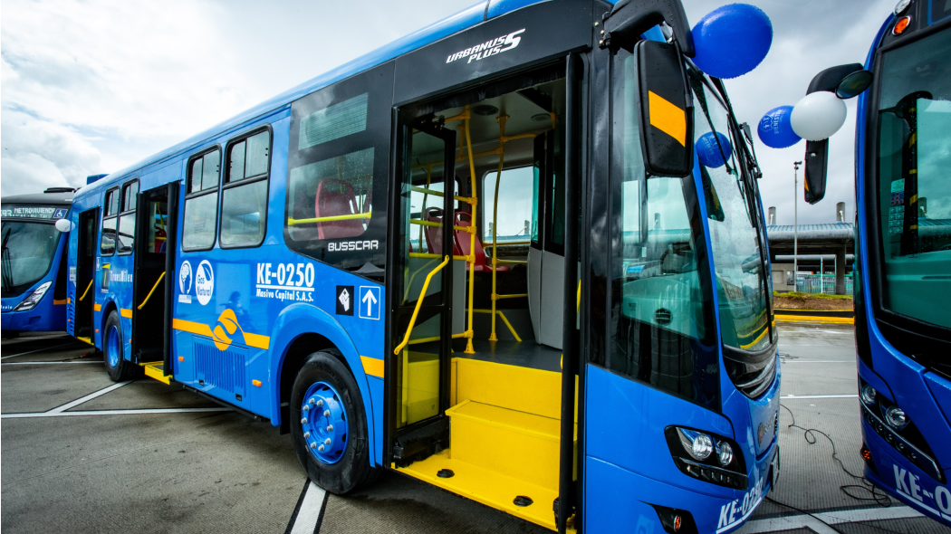 Fotografía de bus tecnología Euro VI