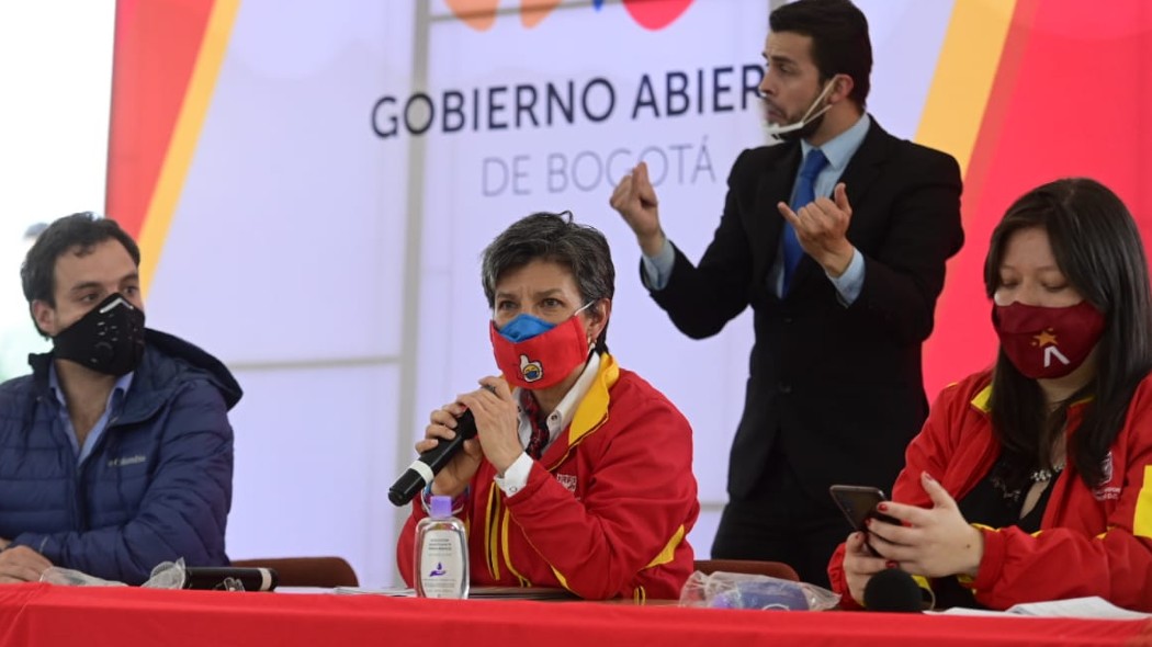 Fotografía de la alcaldesa Claudia López.