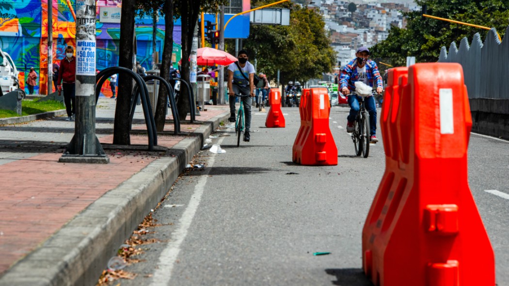 Ciclistas Bogotá