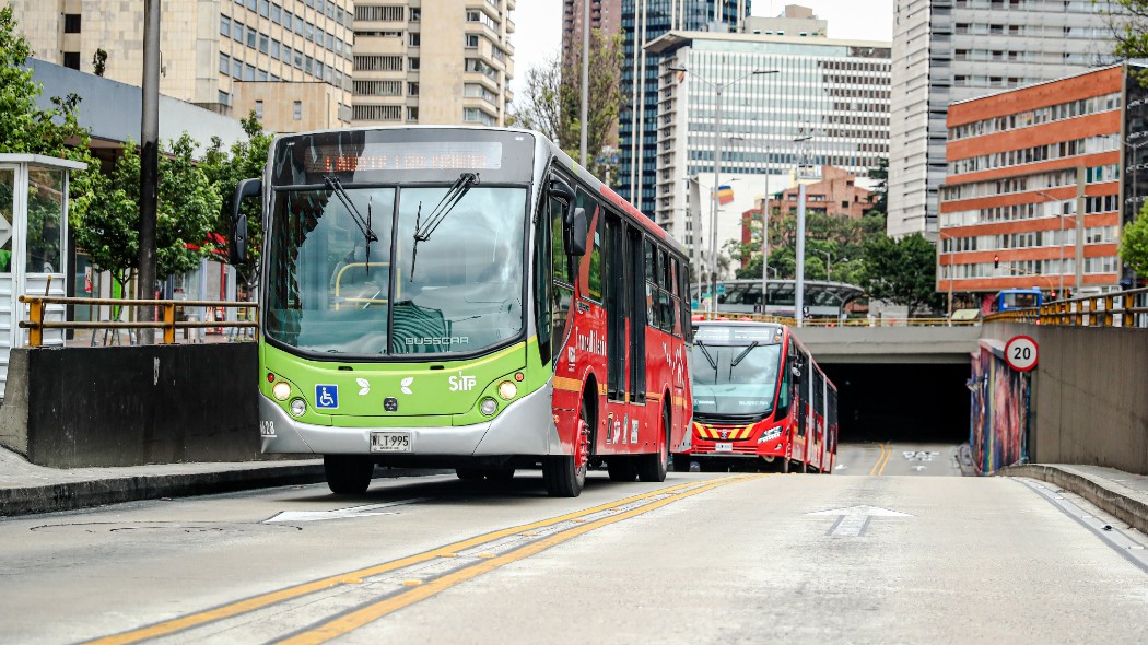 Transmilenio bus