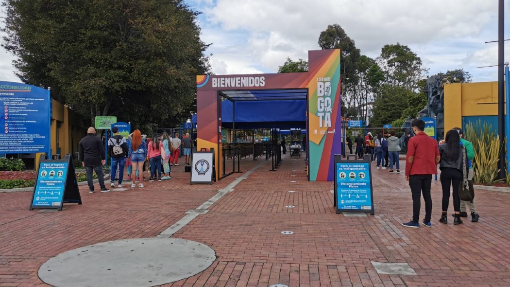 Sector donde se implementó Bogotá a Cielo Abierto.