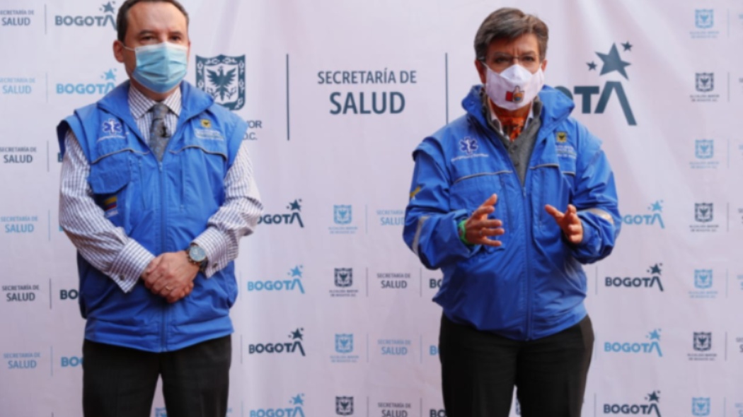 Alcaldesa con Secretario de Salud