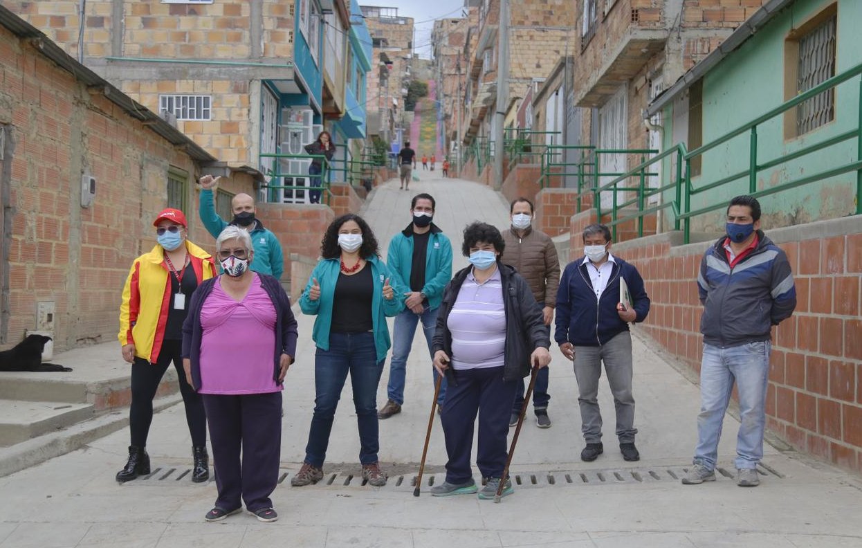 Los barrios mejorados fueron El Brillante, Antonio José de Sucre, Foto: Secretaría del HábitatLa Esmeralda, Virrey segundo sector y Lorenzo Alcantuz 2