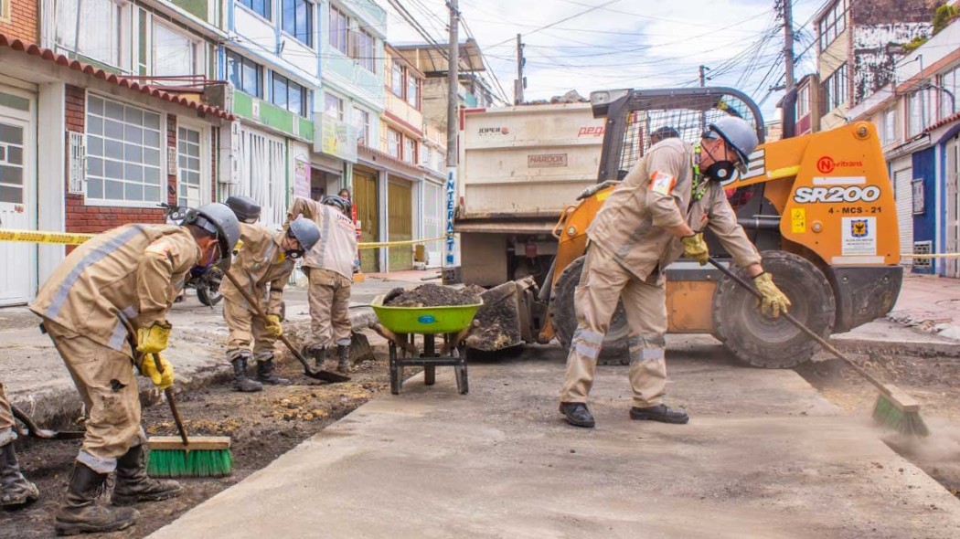 Cinco obras corresponden a importantes vías de la ciudad y diez corresponden a aceras, espacio público y ciclorrutas en Usaquén y Suba