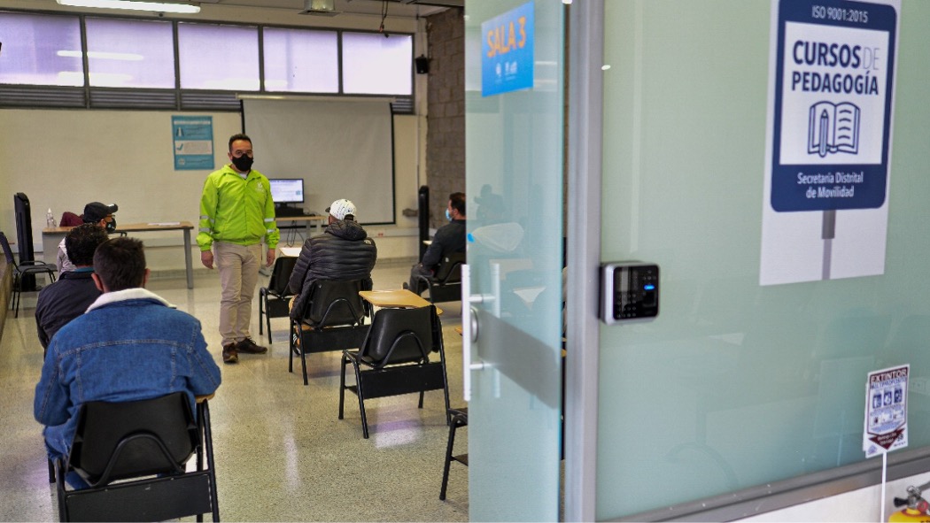 Los cursos pedagógicos se realizarán en las sedes de Paloquemao y el Centro de Servicios de Movilidad, en la calle 13.