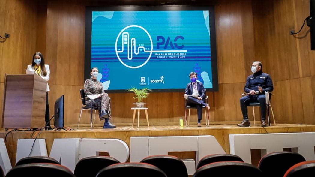 Pánel durante el evento Plan de Acción Climática - PAC 2020-2050