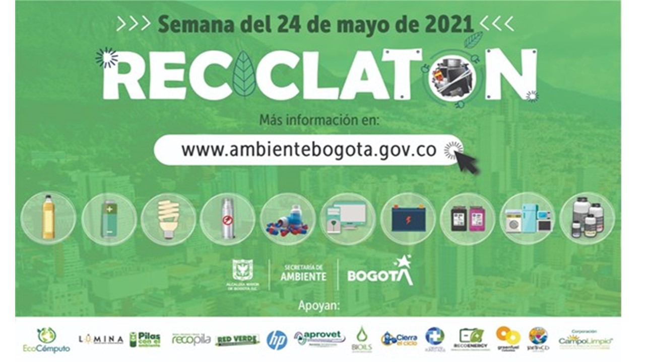 La ‘Reciclatón’ se realizará en la semana del 24 de mayo.