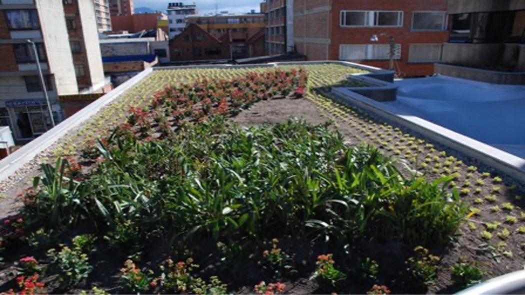 Terraza piso 3 Secretaria de Ambiente. Ubicación: Av. Caracas # 54 - 38