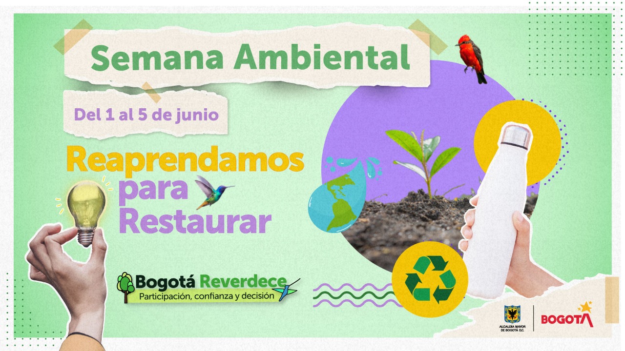 Para participar de las actividades debes inscribirte en la página web de la Secretaría de Ambiente. Imagen: SDA