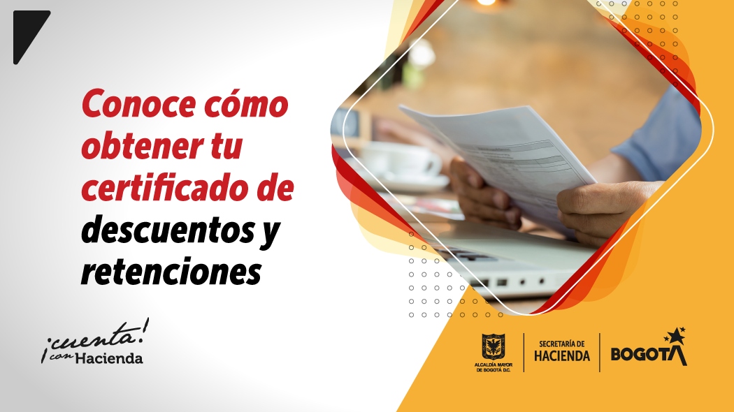 Así puedes obtener tu certificado de descuentos y retenciones