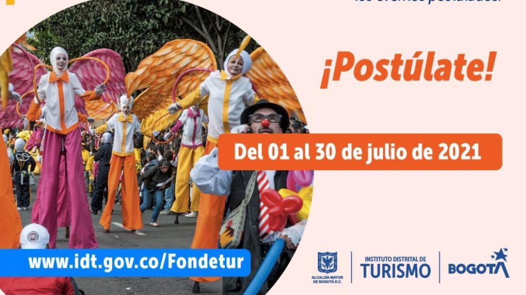 La convocatoria busca apoyar 5 eventos con interés turístico en las localidades de la ciudad. Imagen: IDT.