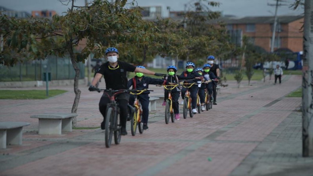 Al colegio en bici, programa de movilidad sostenible