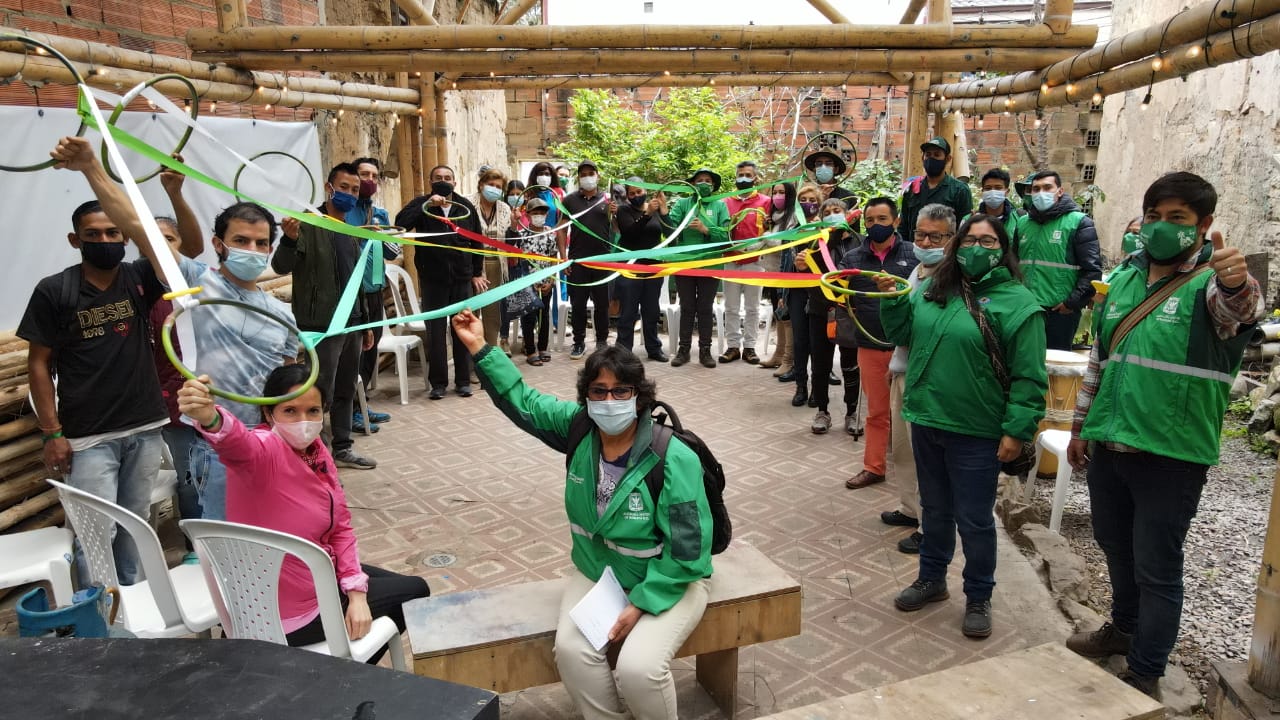 A la fecha se han conformado las redes de las localidades de Los Mártires y Tunjuelito. Foto: Jardín Botánico