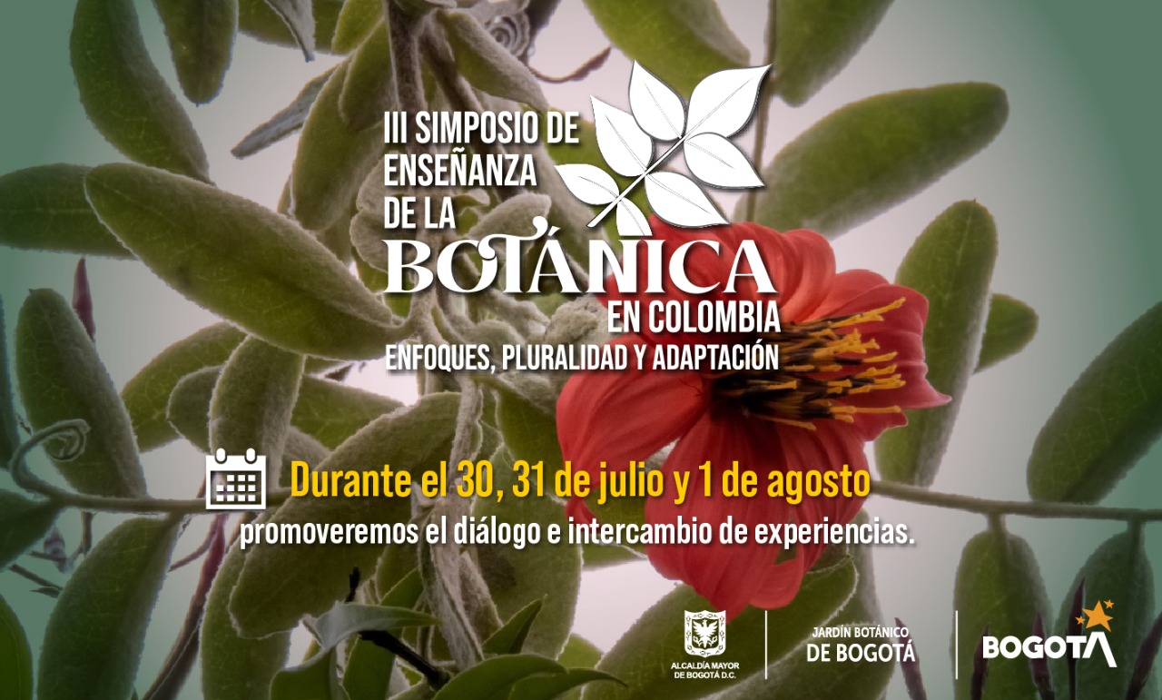 Serán tres días de actividades magistrales de forma presencial y virtual. Pieza: Jardín Botánico