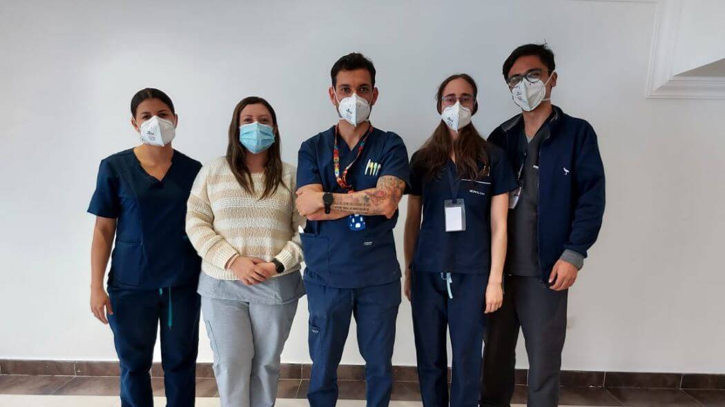 Imagen del equipo médico