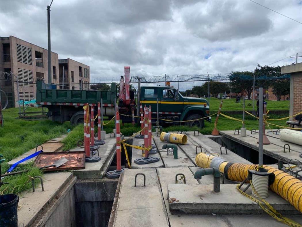 Estación de bombeo el recreo