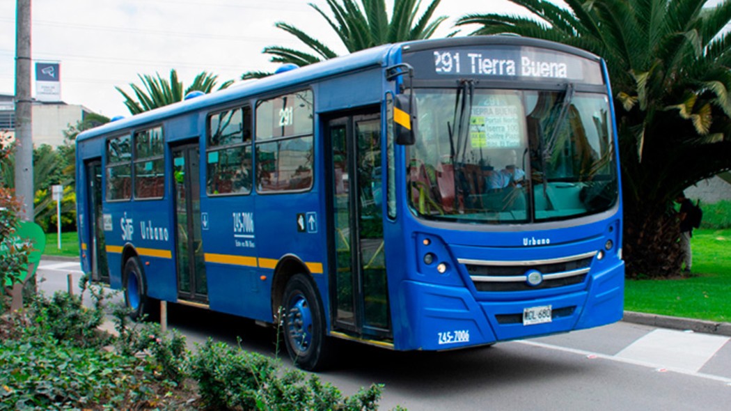 Bus del SITP.