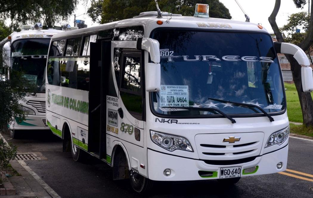 Bus escolar del Distrito