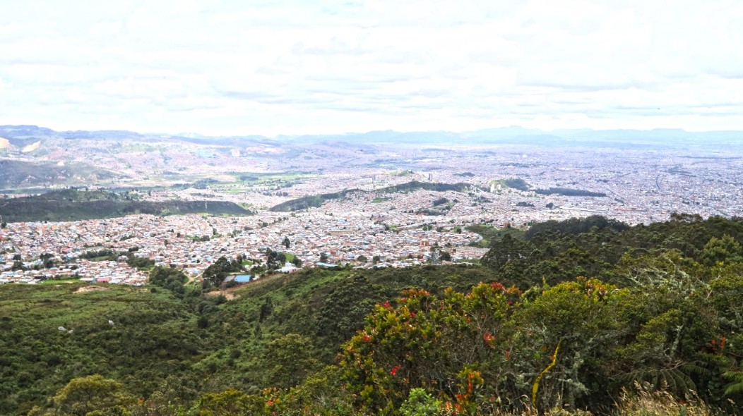 Foto de la serranía de El Zuque, a propósito de los bosques urbanos.