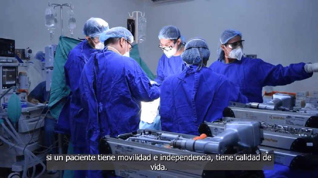 Imagen del quirófano del hospital