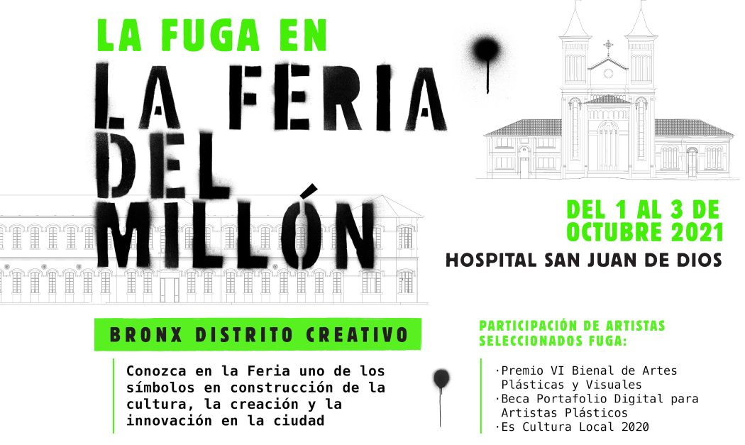 Feria del Millón con artistas el Bronx Distrito Creativo