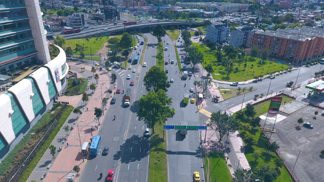 Panorámica de Bogotá.