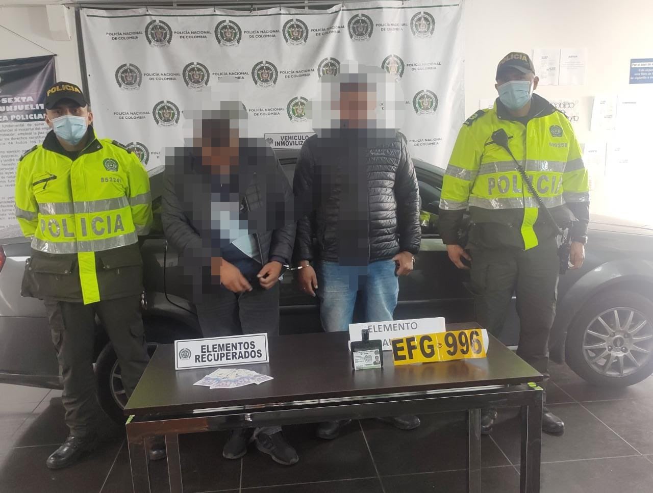 Acciones de la Policía en Bogotá: Captura a dos delincuentes por hurto y un administrador por vender estupefacientes.