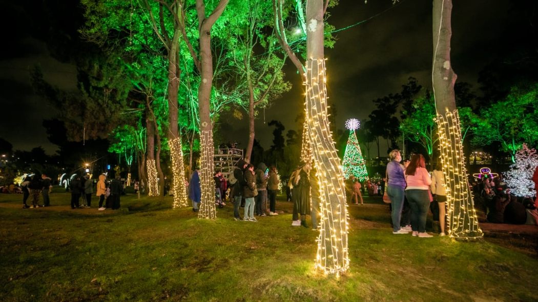 Parques de Bogotá que tendrán alumbrado navideño en diciembre 