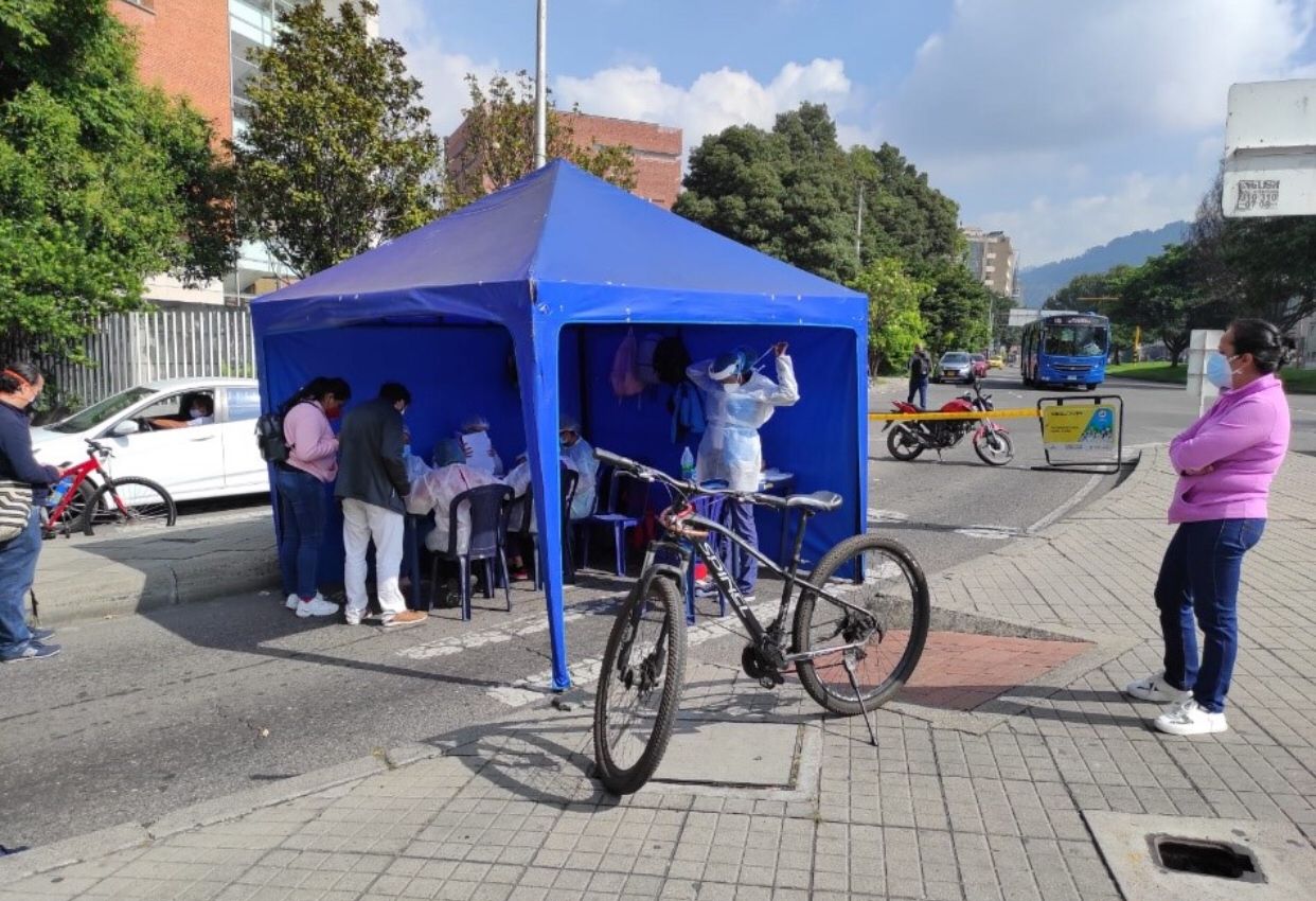 Este domingo 16 de enero, sobre los corredores de la ciclovía se contará con puntos de pruebas COVID-19.