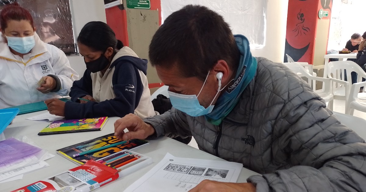 Primaria y bachillerato para exhabitantes de calle en Bogotá