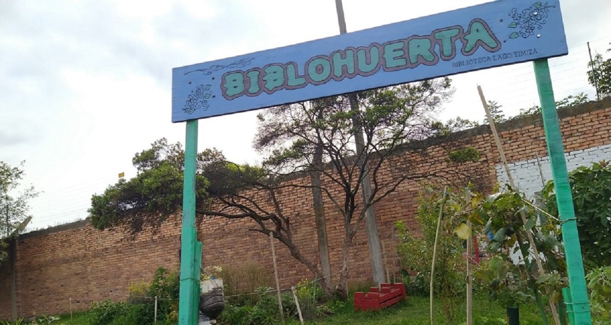 BibloHuerta Lago Timiza en Kennedy: Agricultura Urbana para la vida