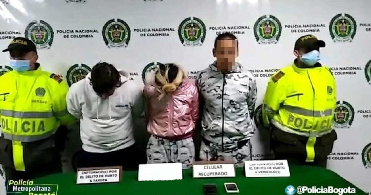 Policía frustró el hurto a un taxista y recuperó 2 celulares hurtados