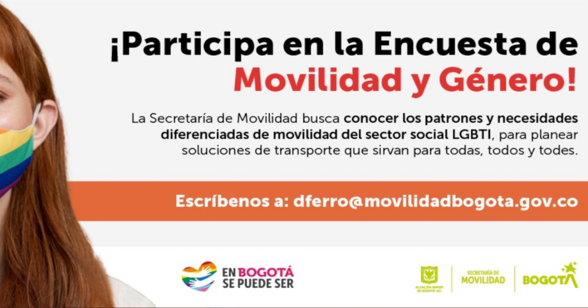 Encuesta de Movilidad y Género de la Secretaría Distrital de Movilidad