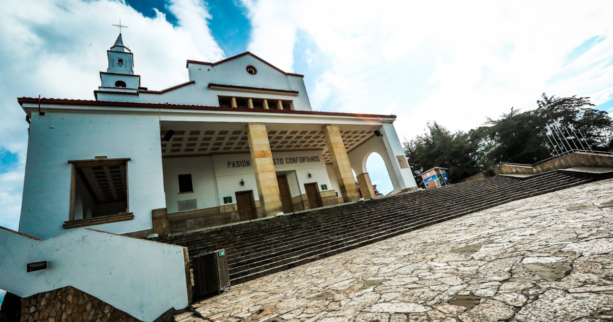 Imagen de la Basílica del Señor de Monserrate. Foto: Alcaldía Mayor de Bogotá