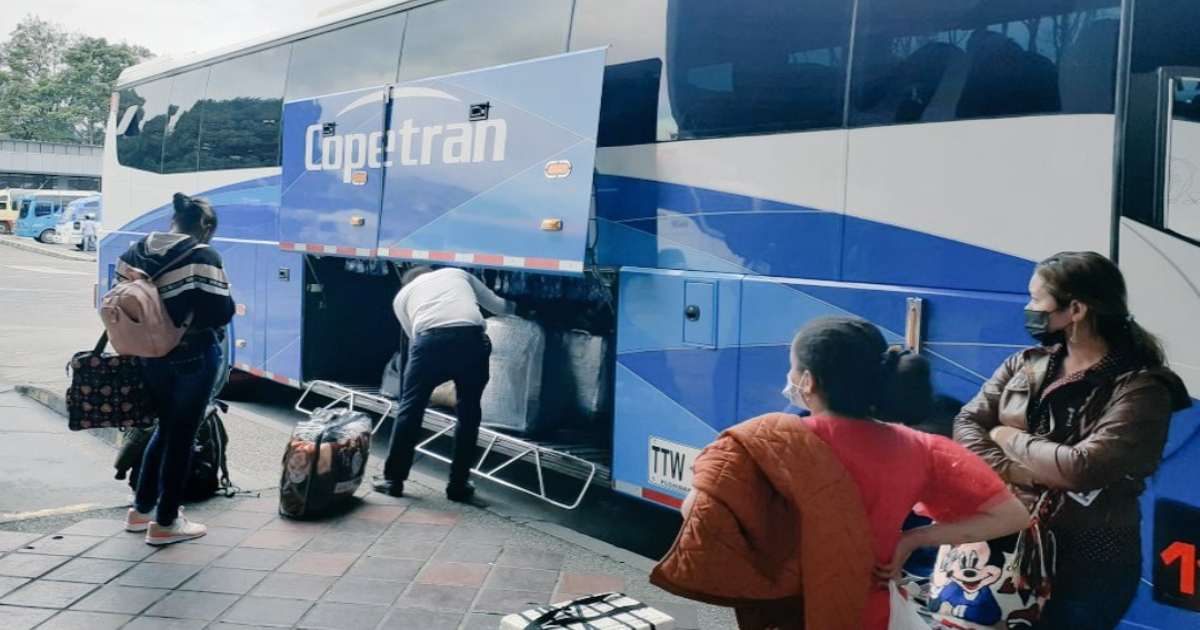 Operación de la Terminal de Transporte de Bogotá durante Semana Santa