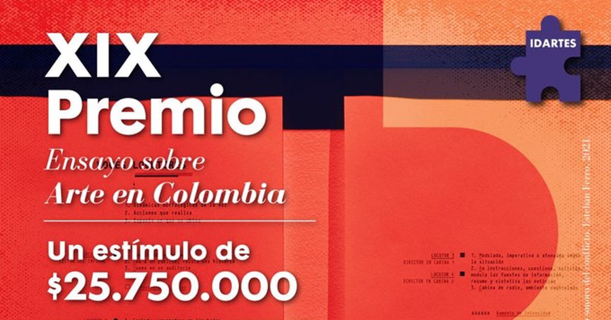 XIX Premio de Ensayo sobre Arte en Colombia 2022