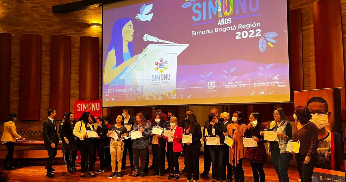 Estrategia 'Simonu Bogotá Región' conmemoró su década de historia