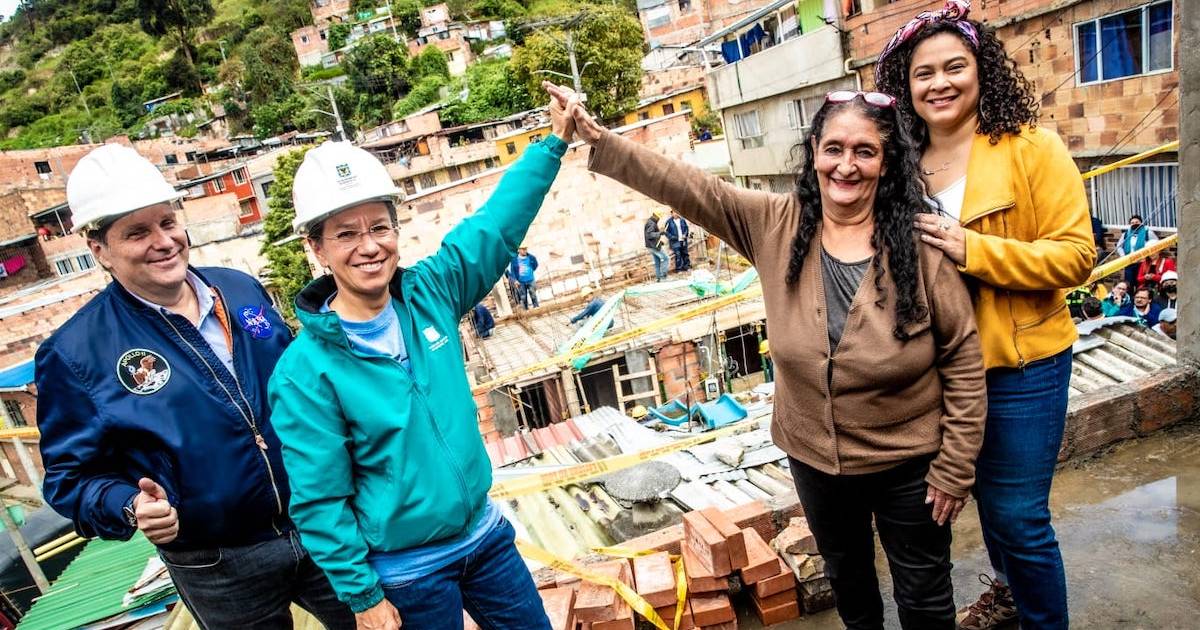 Alcaldesa revisó obras de mejoramiento de vivienda en San Cristóbal 